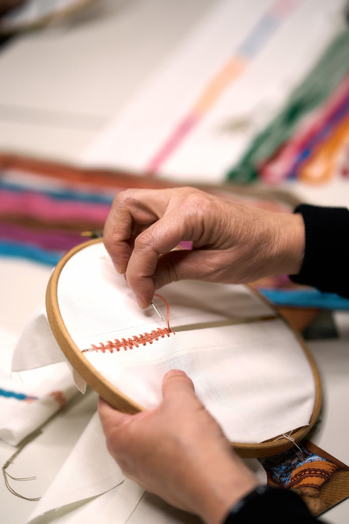 14 de Junho de 2025 / Oficina de Bordado Amuzgo Mexicano