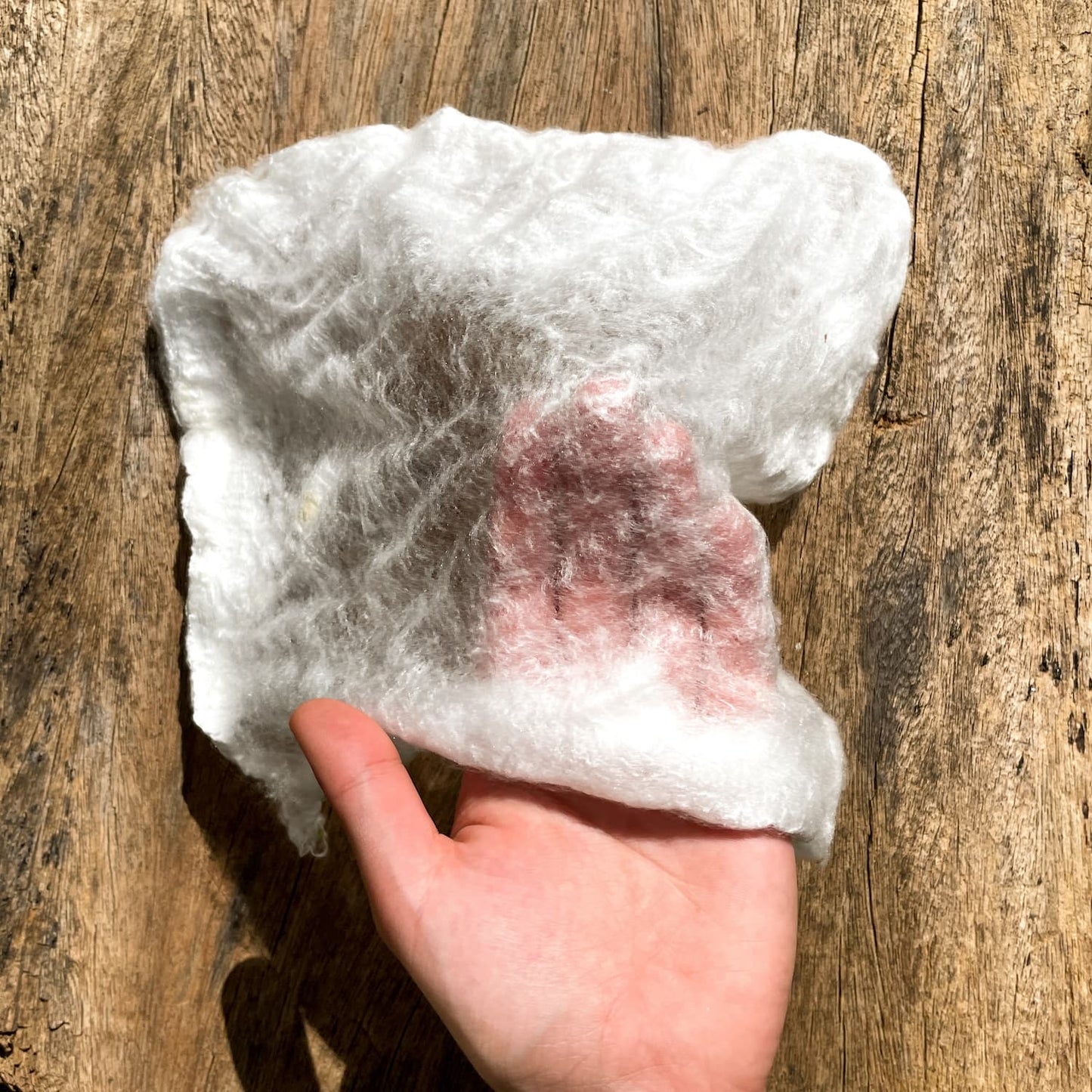 Fibra de seda para fiação