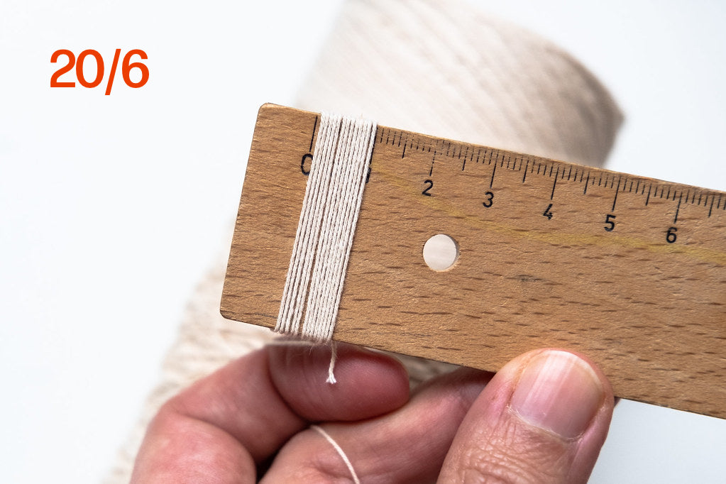 Fio de algodão Bockens para teia de tapeçaria