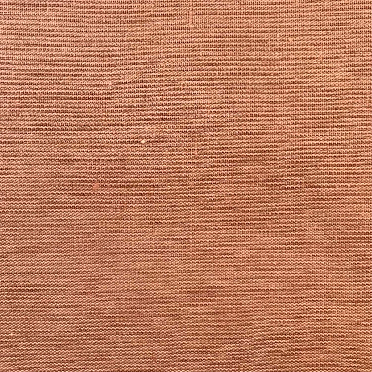 Tecido 100% linho - Tijolo