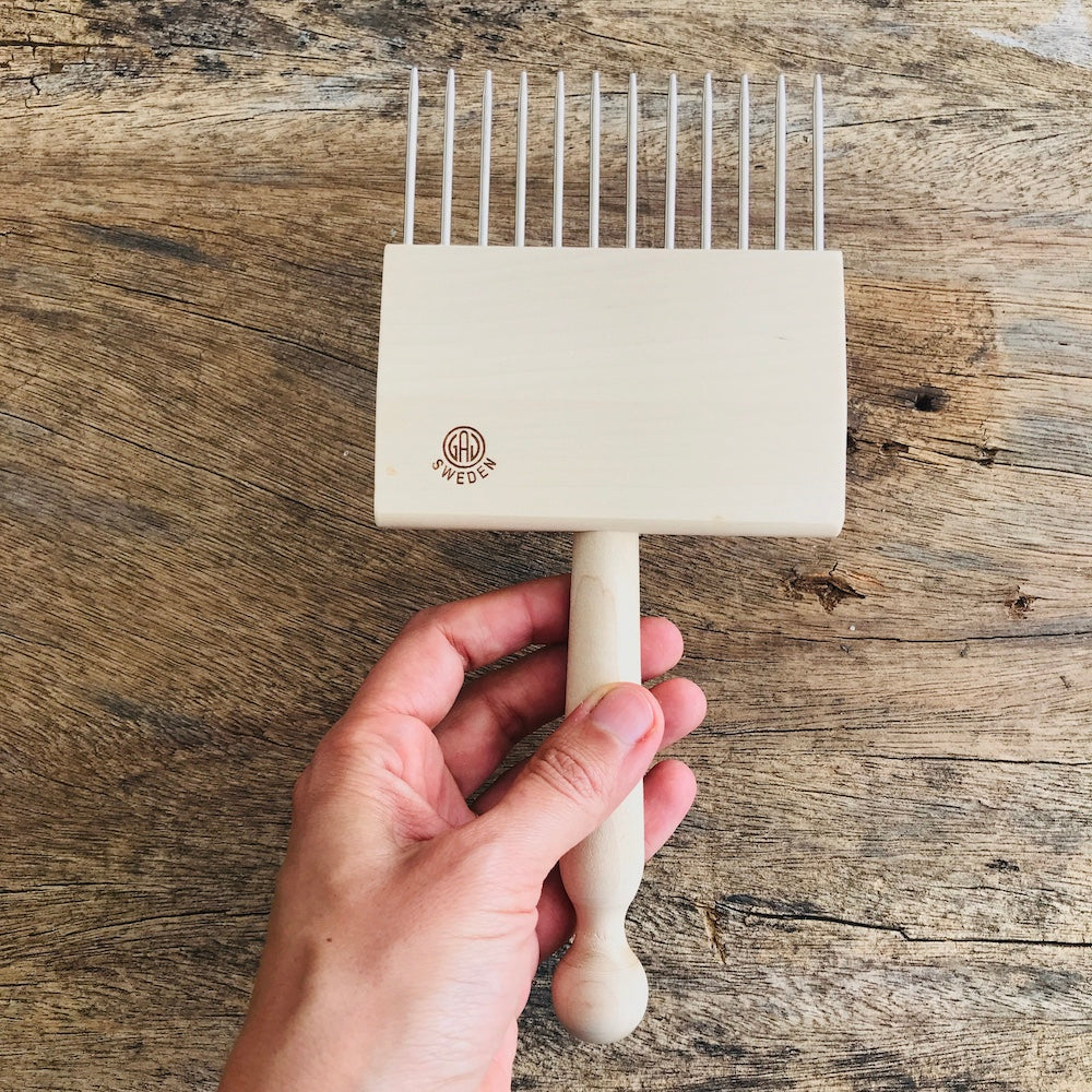 Batedor/Pente para Tapeçaria