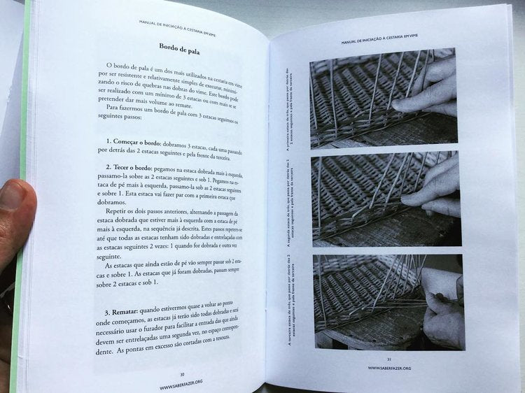 29 de Março 2025 / Mini-curso de cestaria em vime - PRESENCIAL