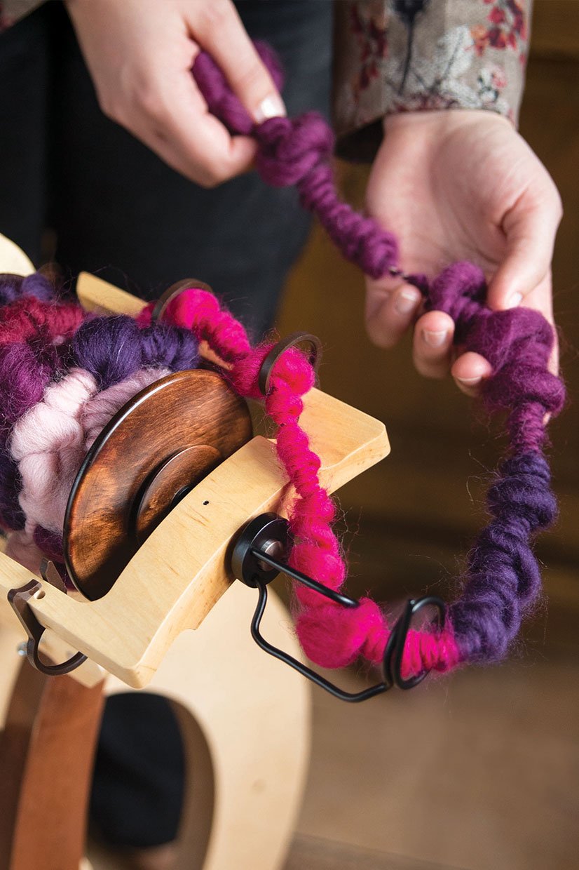 Kit Flyer Jumbo para roda de fiar Kromski Fantasia