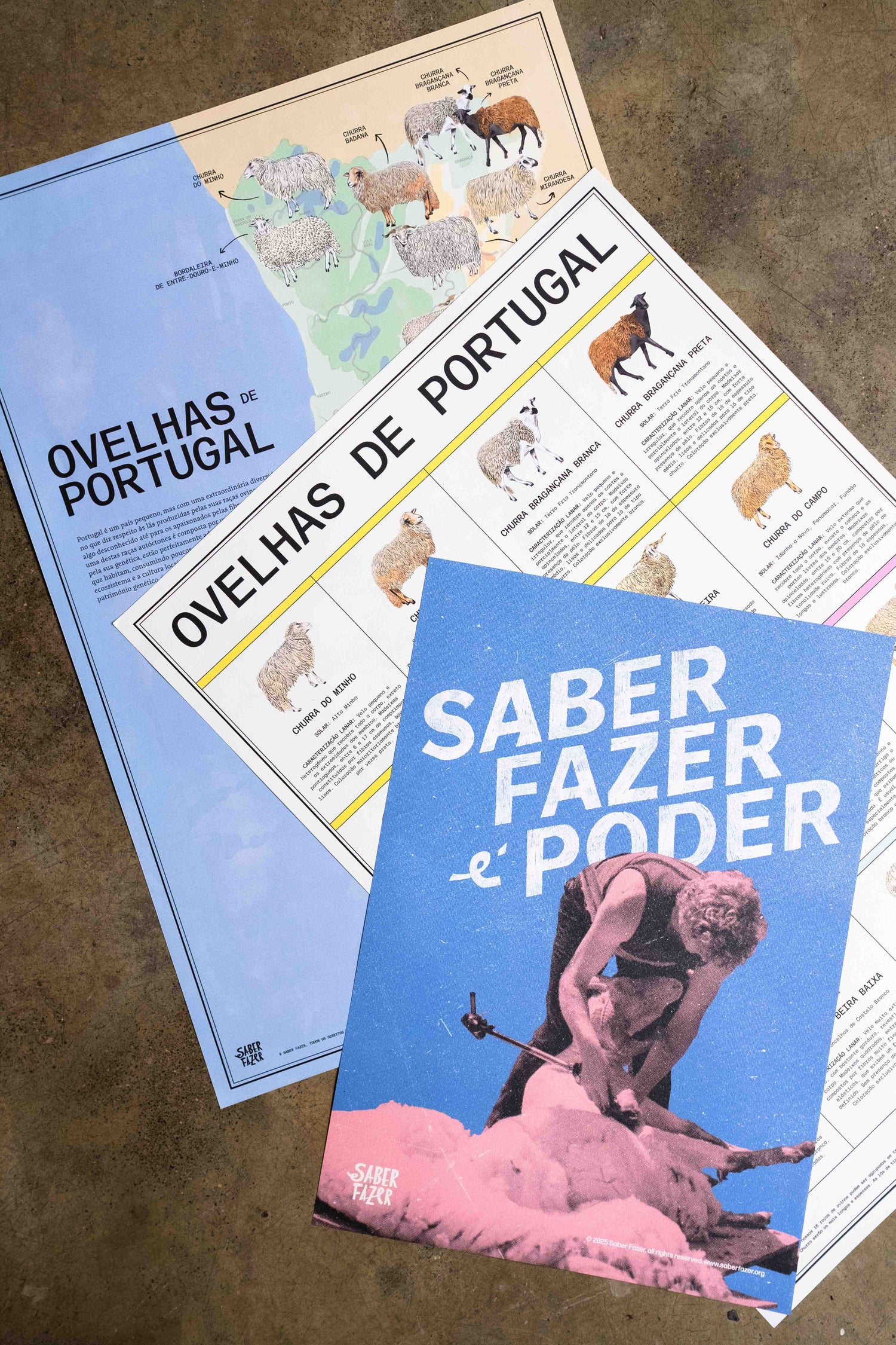 Livros e posters