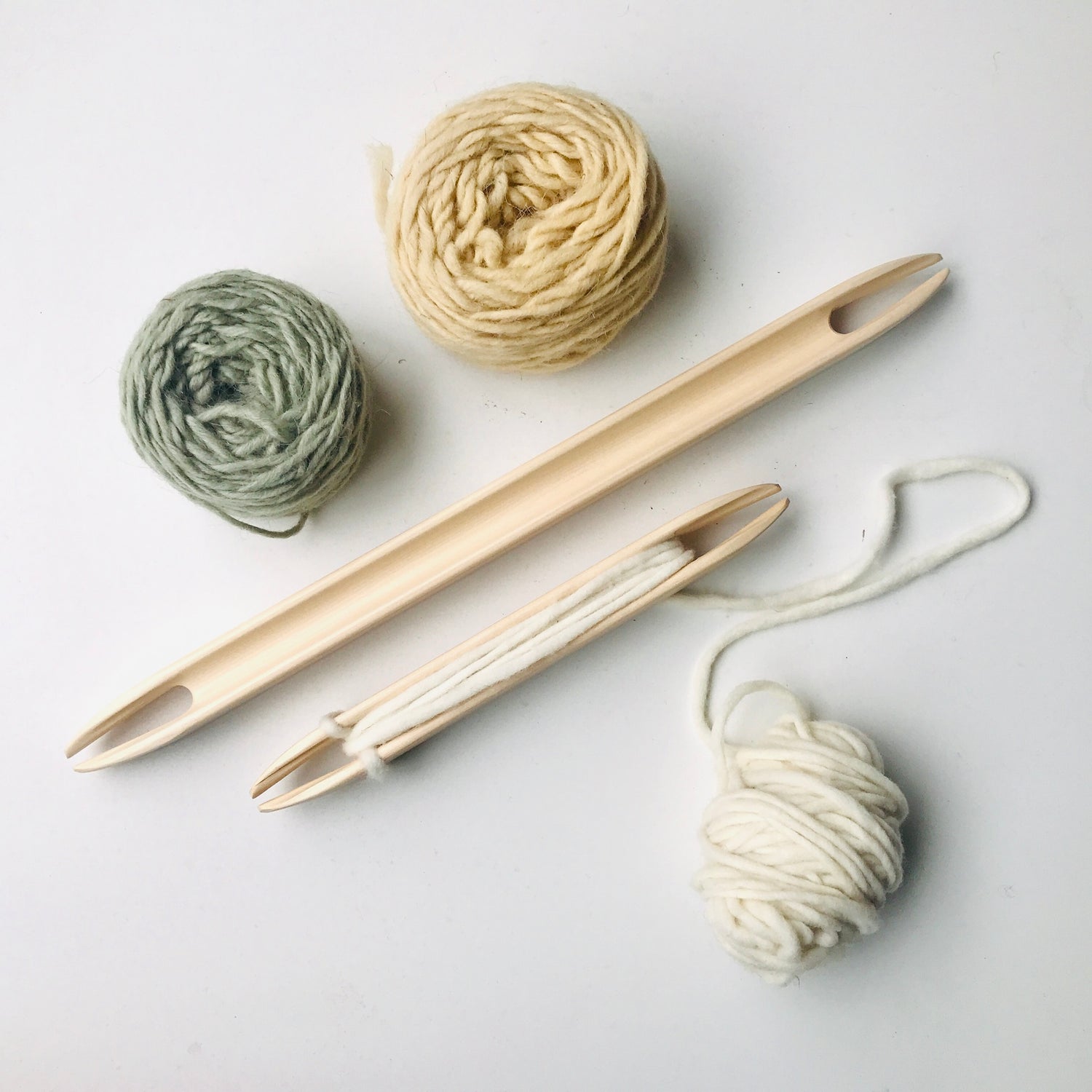 Lançadeiras, navetes e réguas