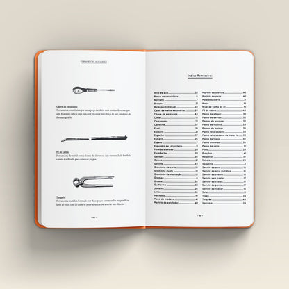 Poster Ferramentas de Carpintaria e Marcenaria