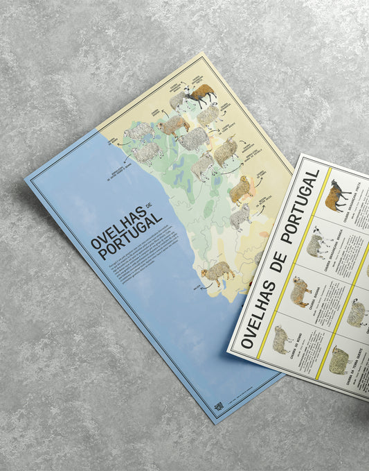 Poster "Ovelhas de Portugal"