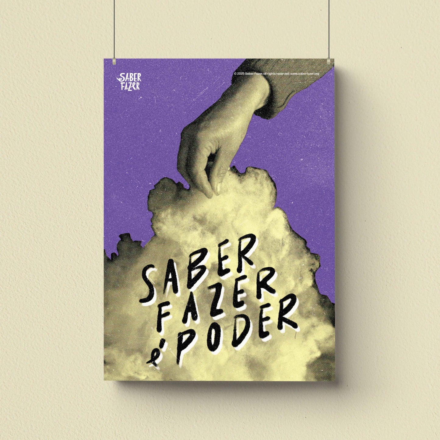 Poster "Saber Fazer é Poder"
