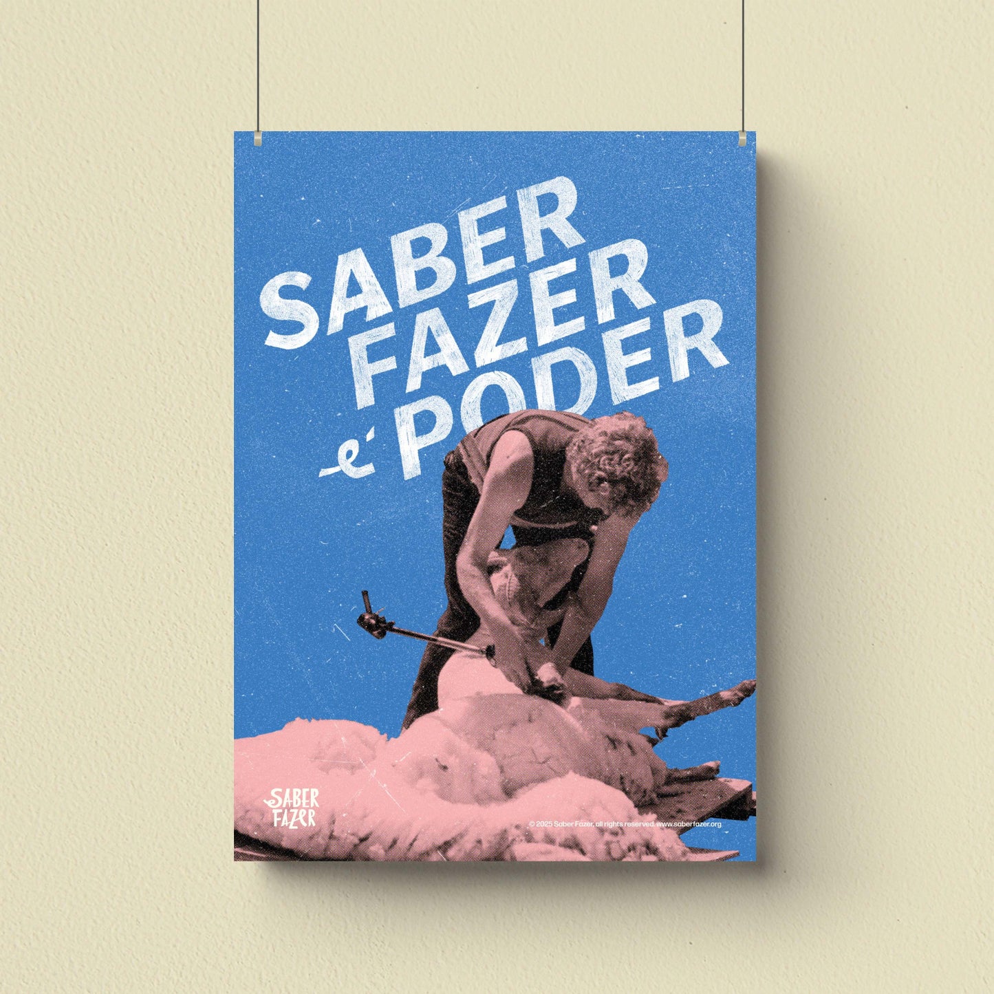 Poster "Saber Fazer é Poder"