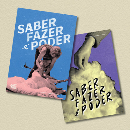 Poster "Saber Fazer é Poder"