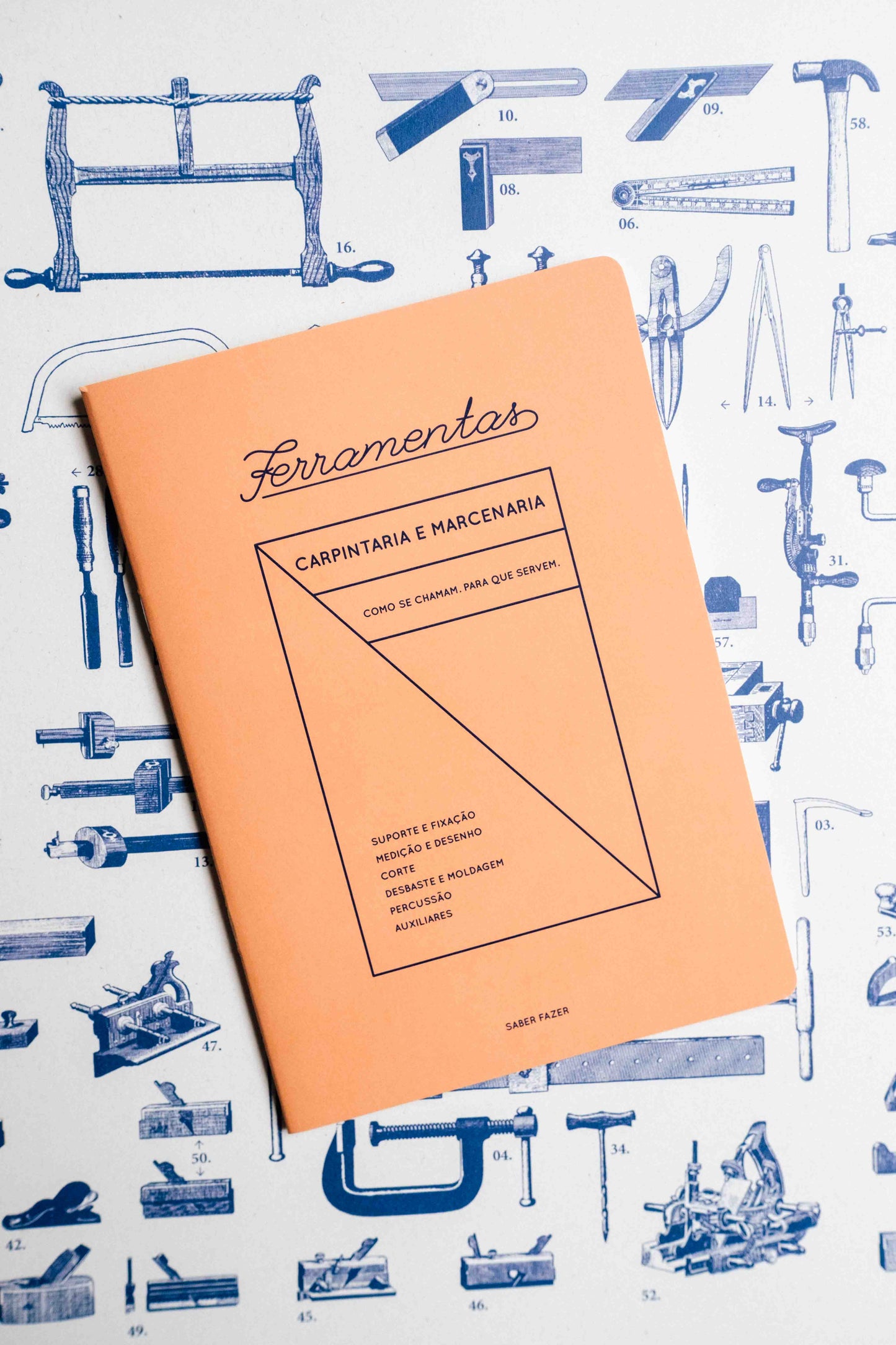 Poster Ferramentas de Carpintaria e Marcenaria