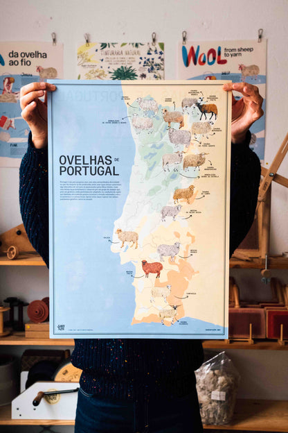 Poster "Ovelhas de Portugal"