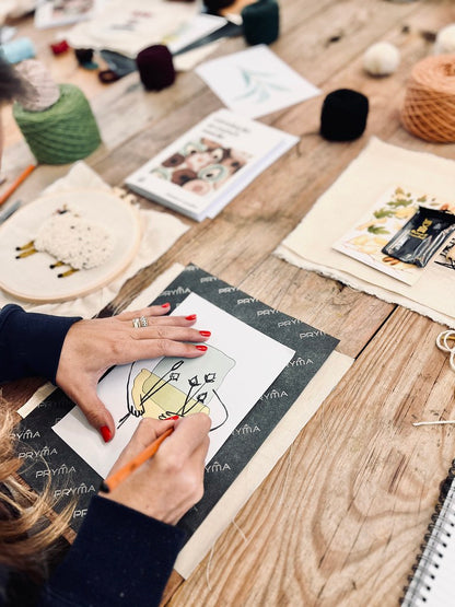 Workshop de punch needle - 18 de Outubro de 2025