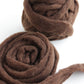 Carded wool - Black Merino from Monte dos Cedros