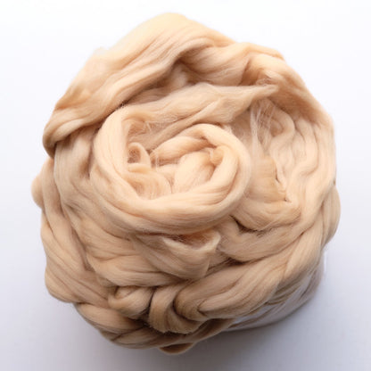 Portuguese merino wool top - Cream (05)