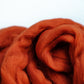 Portuguese Merino Wool top - Brick (10)