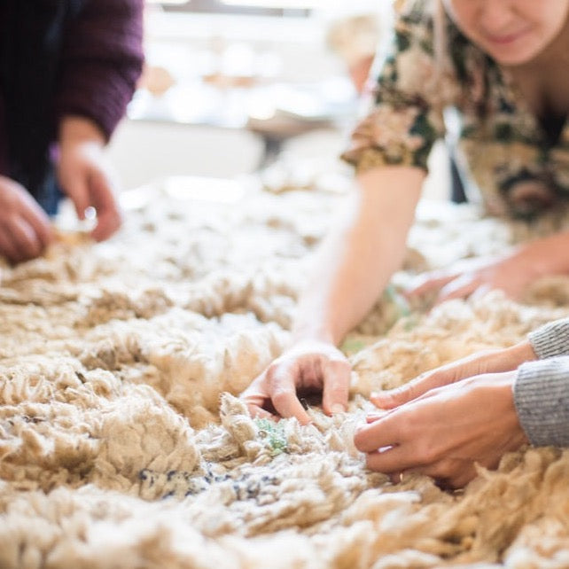 22 e 23 April 2023 -  Wool processing from sheep to yarn workshop - PRESENTIAL