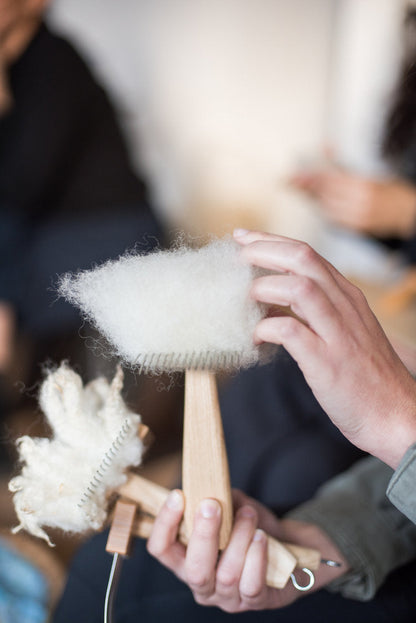 February 24th 2024 -  Mini-Course "Wool processing from sheep to yarn" - IN PERSON